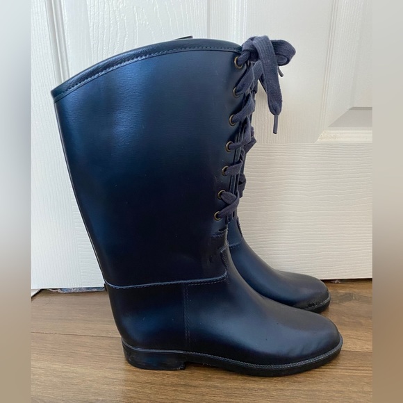 NAOT tie front rain boots-size 7 - Picture 5 of 6